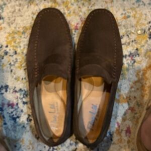 Flag LTD- Nappa Glove Men’s 8.5 Brown Suede Loafers